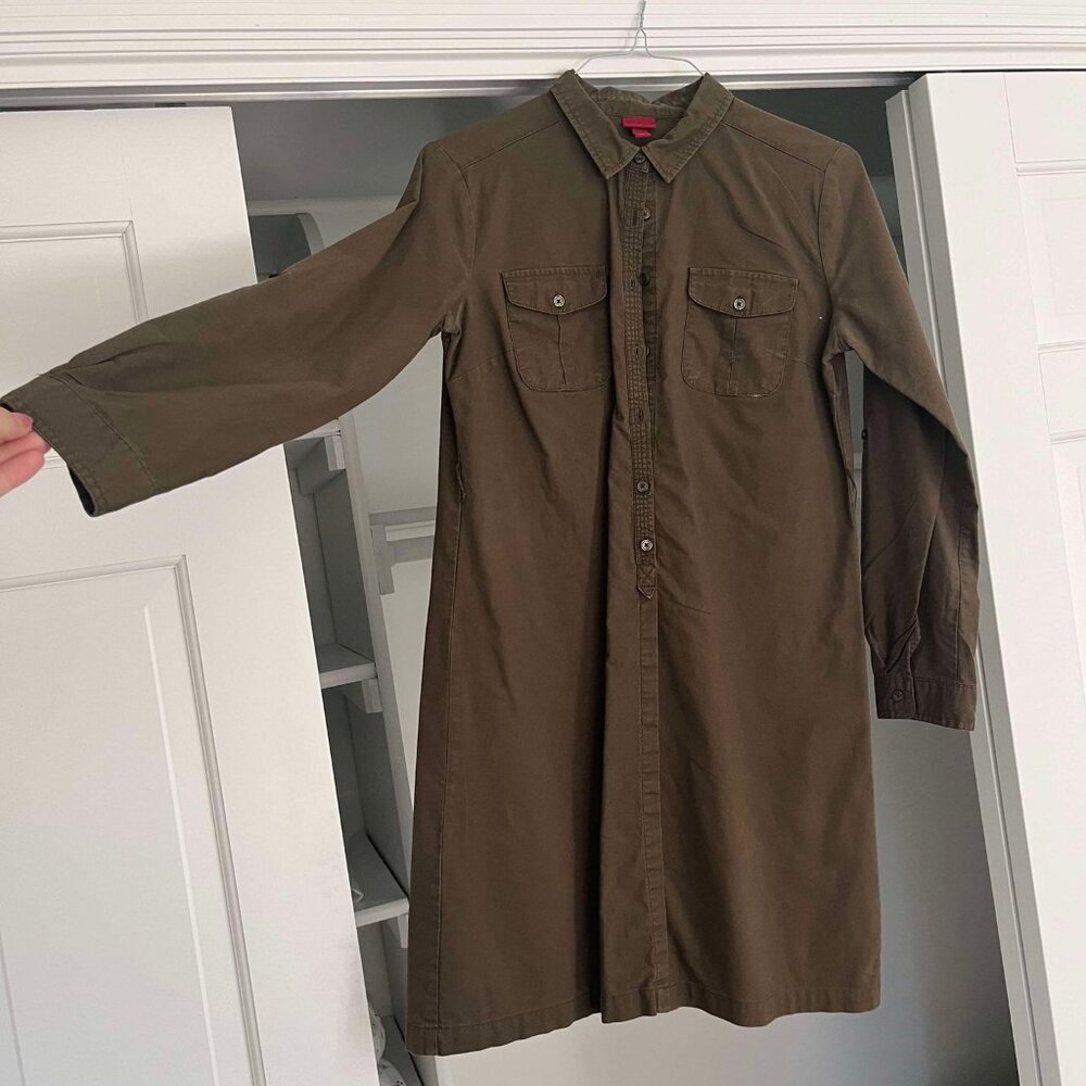 Hunter green Merona Dress